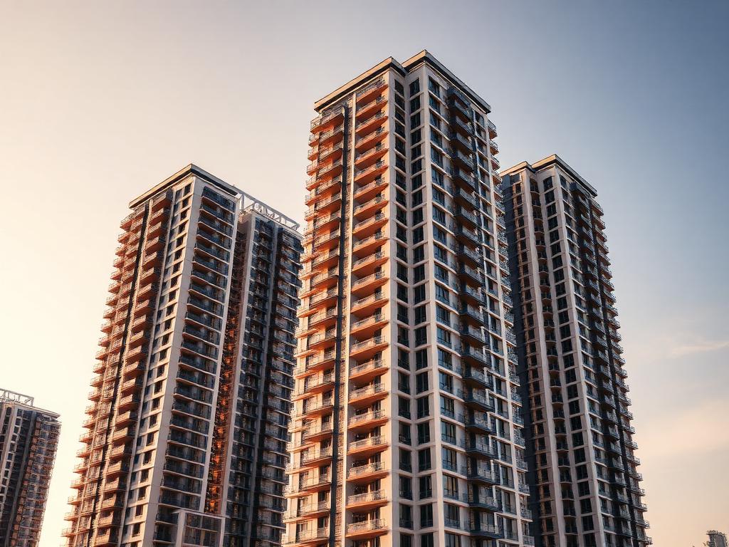 Modern condominium high-rise, representing condo insurance