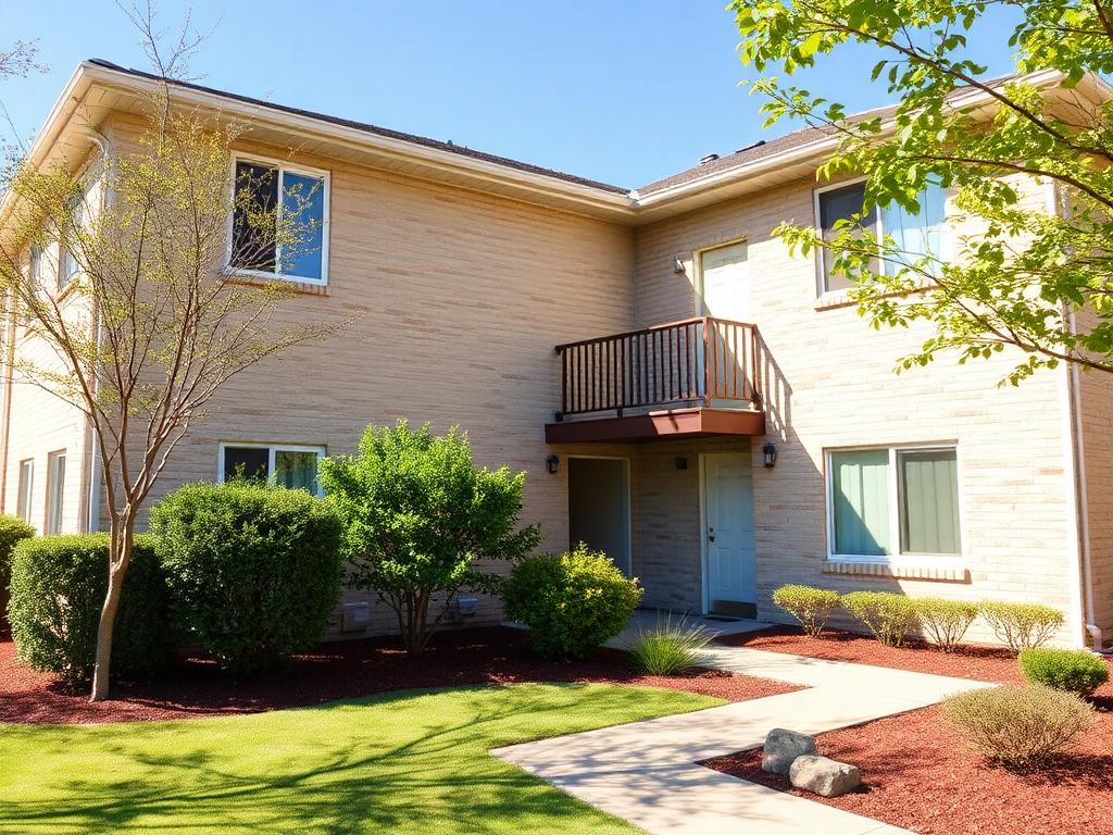 A multi-family rental property, representing landlord insurance